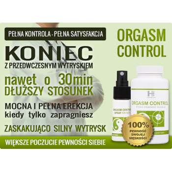 ORGASM CONTROL 60 TAB KONTROLUJ WYTRYSK